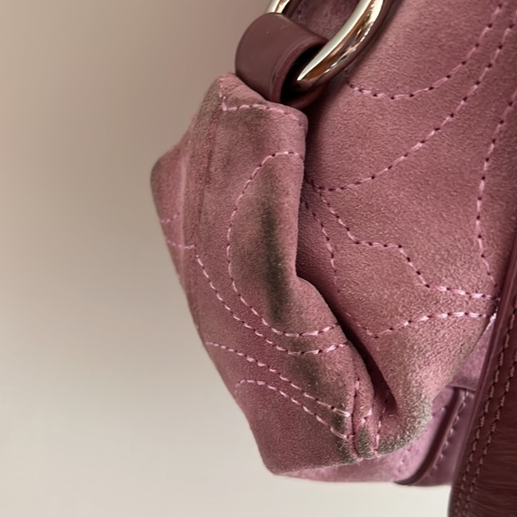 Coach suede satchel - Picture 4 of 12